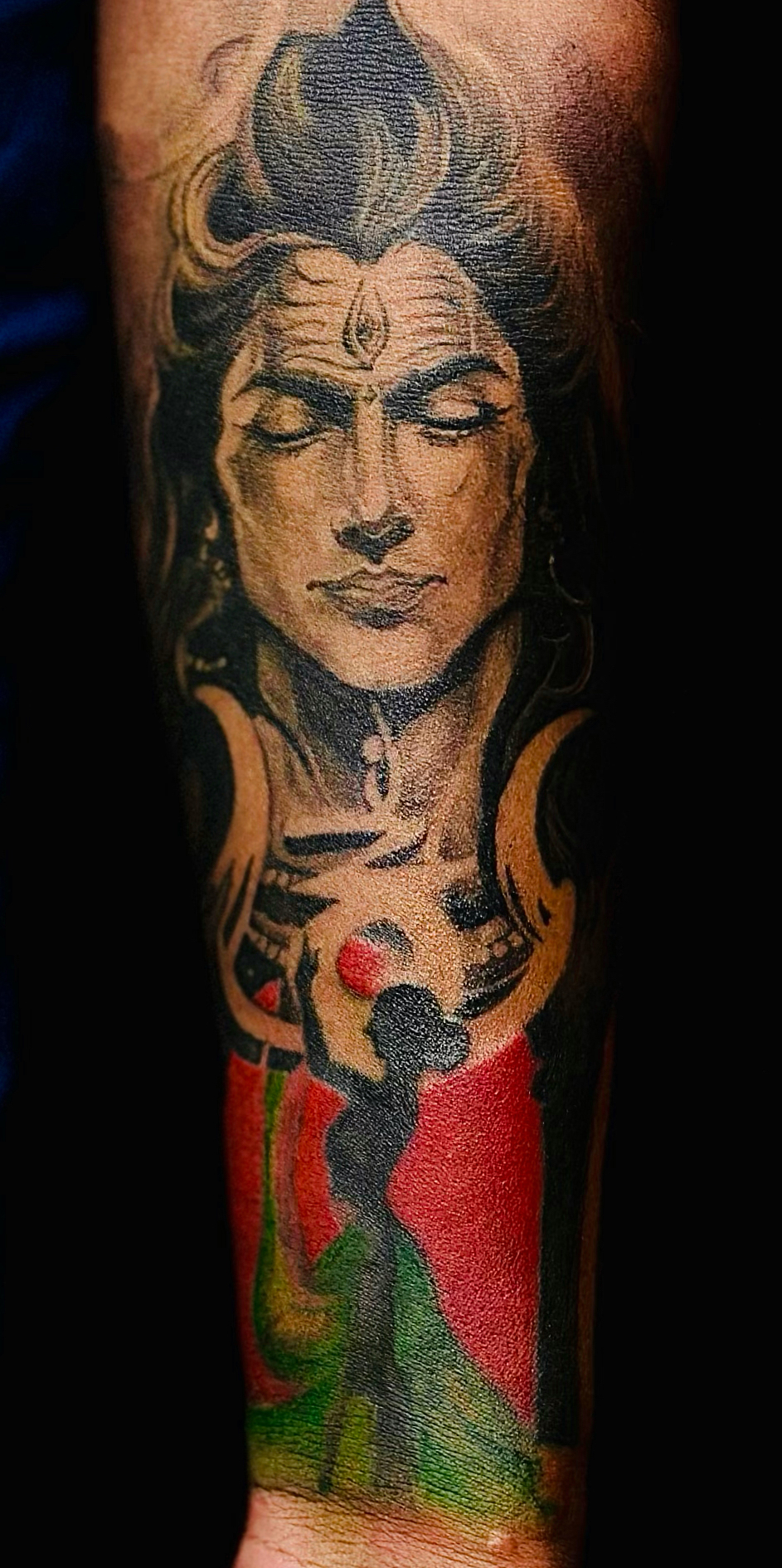 SHIVA TATTOO COLOR