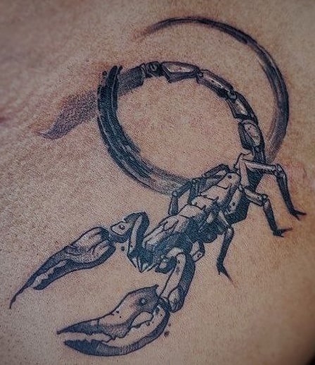 scorpion tattoo