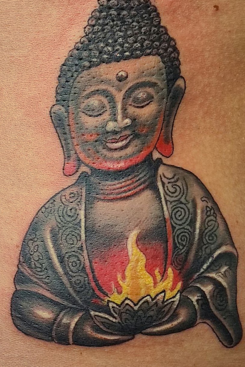 Buddha tattoo