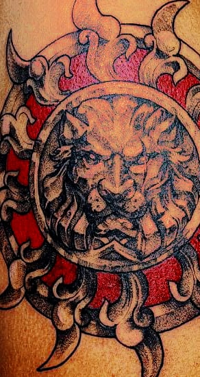 lion tattoo