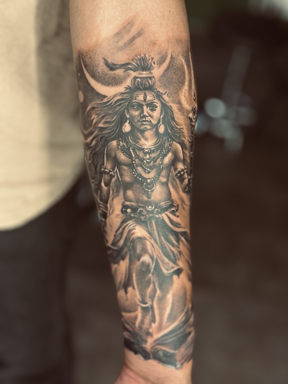 baby Shiva tattoo
