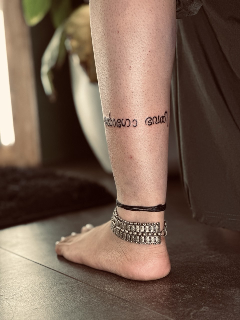 yoga tattoo
